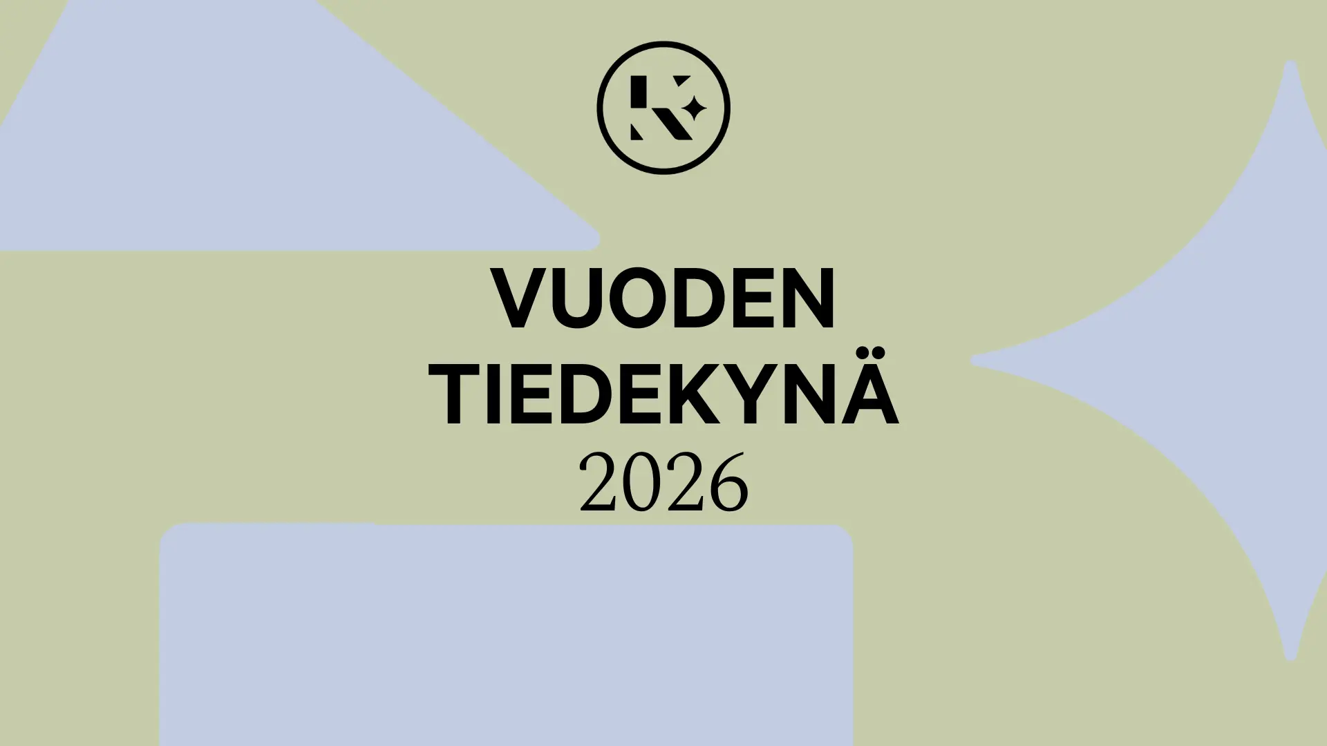 Koneen säätiön Vuoden Tiedekynä -palkintoehdokkuus